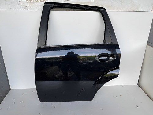 Porta Traseira Esquerda Ford Fiesta 2003 A 2012 Traseira Esquerda Preto