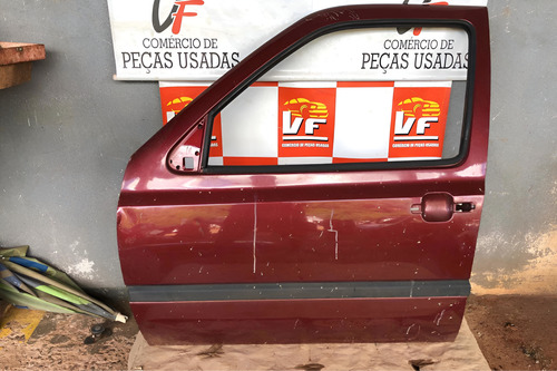 Porta Dianteira Esquerda Golf 93 A 97 Dianteira Esquerda Vermelho