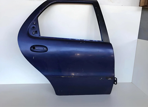 Porta Traseira Direita Fiat Palio Siena 97 A 2002 Traseira Direita Violeta