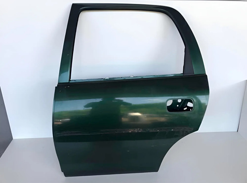 Porta Traseira Esquerda Corsa Hacht 97 A 2002 Traseira Esquerda Verde