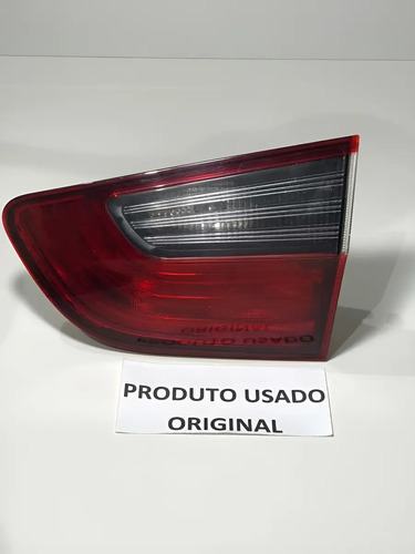 Lanterna Tampa Traseira Fiat Gran Siena Lado Direito Direito Vermelho