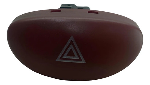 Botão Alerta Peugeot 206 Preto
