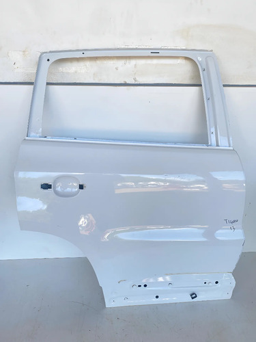 Porta Traseira Direita Tiguan 2010 A 2013 Traseira Direito Branco