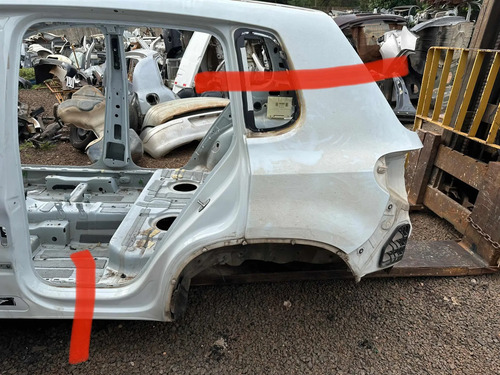 Lateral Esquerda Volkswagen Tiguan 2009 Até 2017