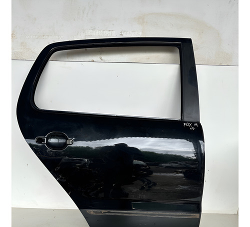 Porta Traseira Direita Volkswagen Fox 2010 2011 2012 2013 14 Traseira Direita Preto