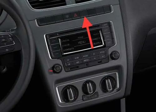 Botão Falso 5 Painel Vw Fox 2010 A 2014 5z0959623l