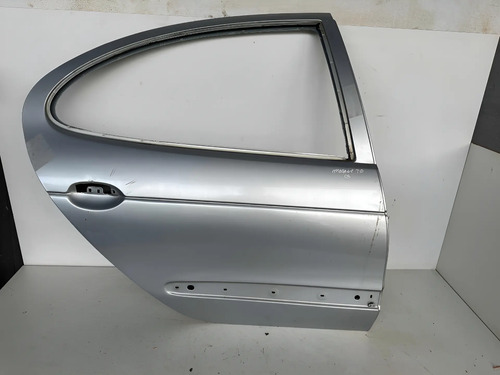 Porta Traseira Direita Renault Megane 2001 Até 2005 Traseira Direita Prateado