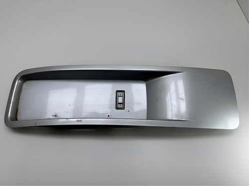 Moldura Suporte Placa Citröen Aircross 9670651277 Prateado