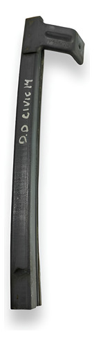 Guia Vidro Menor Dianteiro Direito Honda Civic 2012 A 2016 Prateado