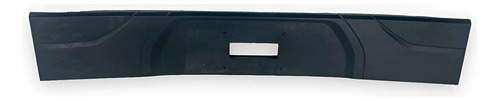 Suporte Placa Traseira Fiat Strada 2021 A 2024 Preto