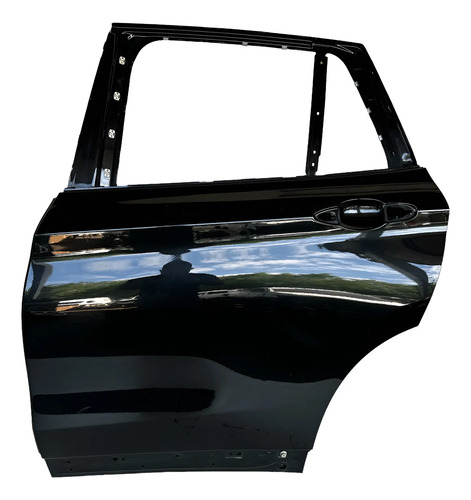 Porta Traseira Esquerda Bmw X1 2016 2017 2018 2019 2020 Traseira Esquerdo Preto