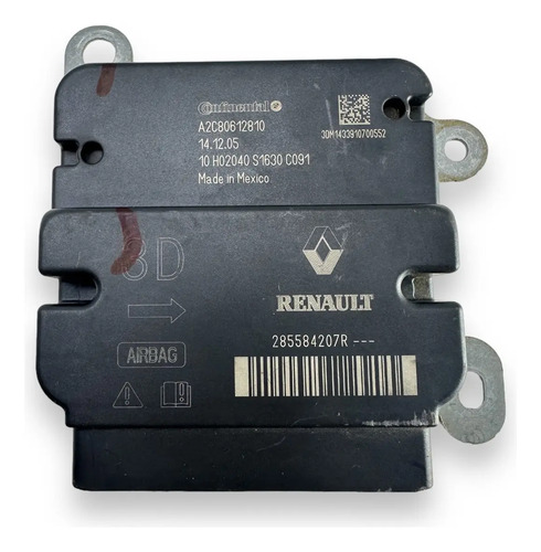 Módulo Airbag Renault Sandero 2015 A 2018 285584207r
