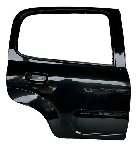 Porta Traseira Direita Fiat Uno 2016 Até 2021 Traseira Direita Preto