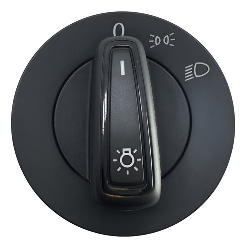 Botão Comando Farol Vw Saveiro G7 G8 5u0941531ab Preto
