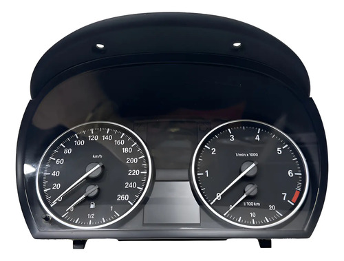 Painel Instrumentos Bmw 318 320 2008 A 2012 153 Mil Kms Preto