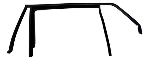 Canaleta Porta Traseira Esquerda Vw T-cross Preto
