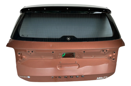Tampa Traseira Com Vigia Volkswagen T-cross Marrom