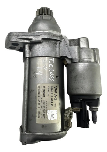 Motor Partida Arranque Vw T-cross 1.4 02m911024q