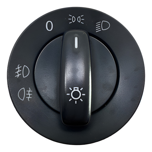 Botão Comando Farol Vw Jetta 2011 A 2017 1k0941431 Preto