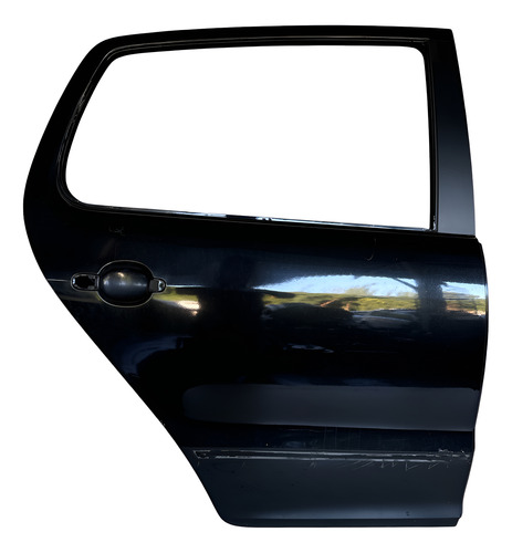 Porta Traseira Direita Volkswagen Fox 2015 A 2020 Traseira Direito Preto
