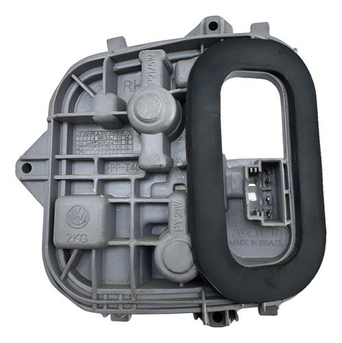 Circuito Lanterna Direita Vw Fox 2015 A 2021 Direito/passageiro Preto