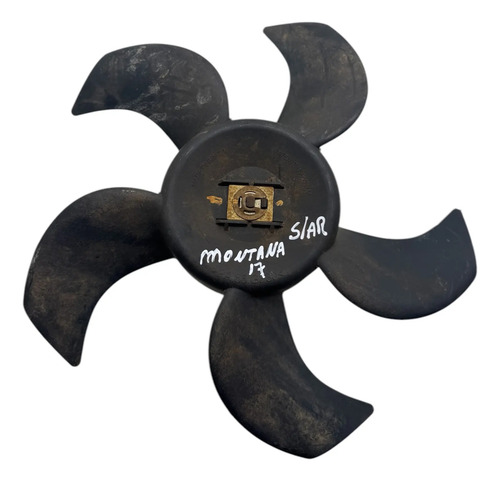 Ventoinha Gm Agile Montana 2011 A 2019 Sem Ar
