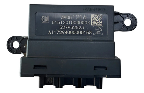 Módulo Estacionamento Gm Cruze Ltz 2017 A 2021 39051216 Preto