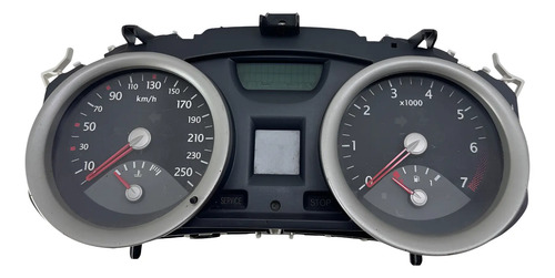 Painel Instrumentos Megane Automatic 2007 A 2012 8200612045 Preto