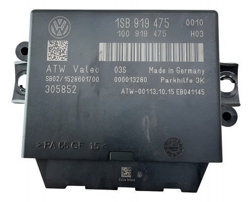 Módulo Estacionamento Vw Up Até 2019 1sb919475 Preto