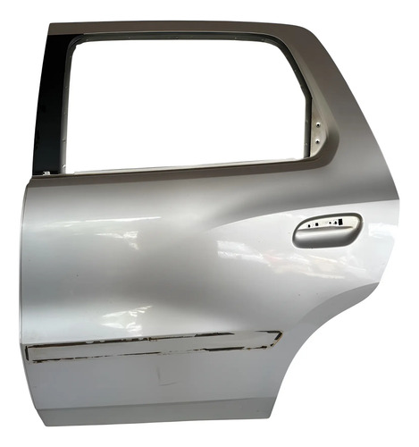 Porta Traseira Esquerda Chevrolet Spin Até 2018 Traseira Esquerdo Prateado