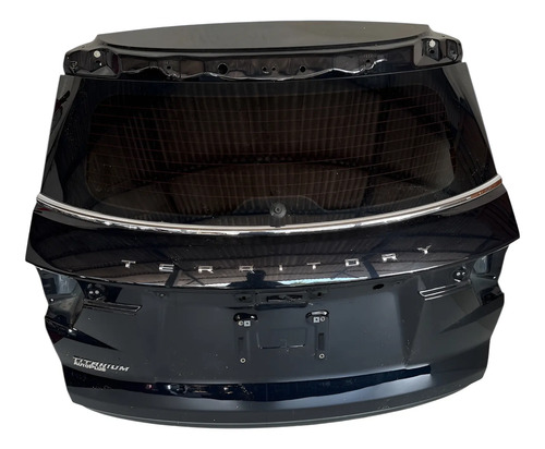 Tampa Traseira Com Vidro Ford Territory 2021 A 2024 Preto