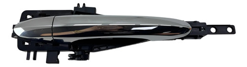 Maçaneta Externa Traseir Esquerda Ford Territory 2021 A 2024 Prateado Traseira