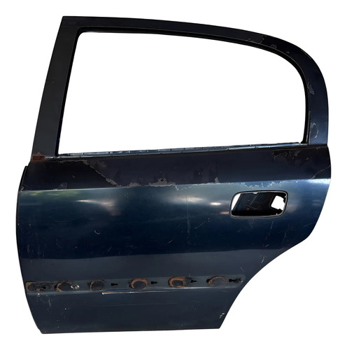 Porta Traseira Esquerda Gm Astra 2001 A 2011 Traseira Esquerdo Azul