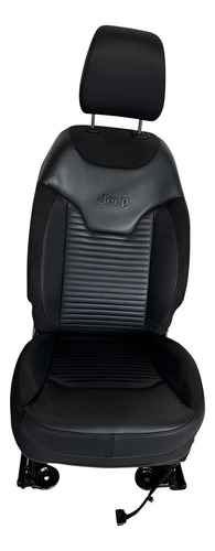 Banco Elétrico Dianteiro Esquerdo Jeep Commander Preto