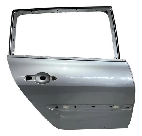 Porta Traseira Direita Renault Megane Grand Tour 2007 A 2012 Traseira Direito Prateado