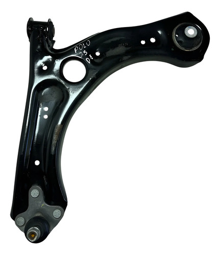 Bandeja Esquerda Volkswagen Polo Virtus 2017 A 2025 Preto