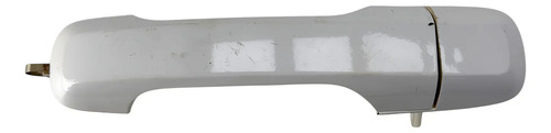 Maçaneta Externa Dianteira Direita Ford Fiesta 2004 A 2014 Branco Dianteira