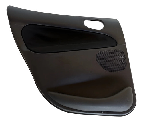 Forro De Porta Traseiro Esquerdo Peugeot 207 2008 A 2013 Preto
