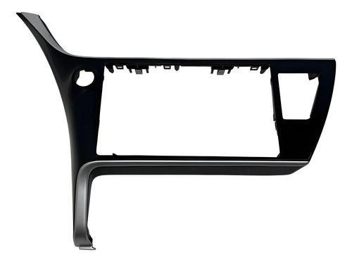 Moldura Painel Multimídia Toyota Corolla 2017 2018 2019 Preto
