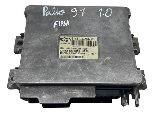 Módulo Injeção Fiat Palio Siena 1.0 1997 A 2000 46522243