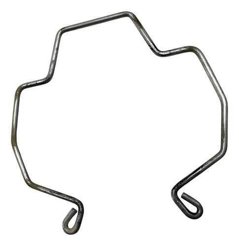 Grampo Trava Mangueira Intercooler  Montana 1.2 2021 A 2025 Prateado