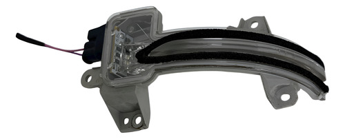 Lanterna Pisca Retrovisor Esquerdo Honda City 2015 A 2021 Prateado
