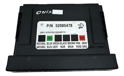 Módulo Conforto Chevrolet Ônix Prisma 2013 A 2019