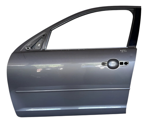 Porta Dianteira Esquerdo Ford Fusion 2006 2007 2008 Dianteira Esquerda Cinza