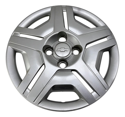 Calota Original Aro 14 Gm Celta Prisma 2007 A 2012 52042563 Prateado