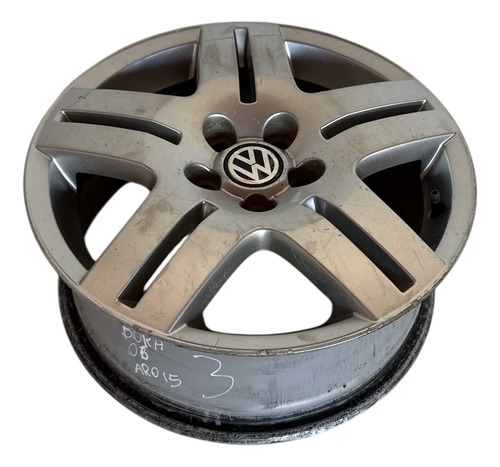 Roda Aro 15 Volkswagen Bora 1j0601025q Prateado
