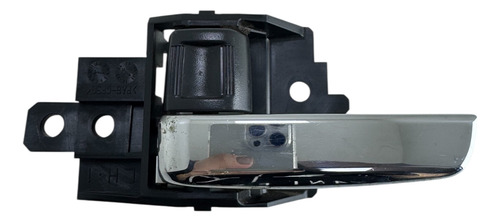 Maçaneta Interna Dianteira Esquerda Outlander 2014 A 2018 Prateado Dianteira