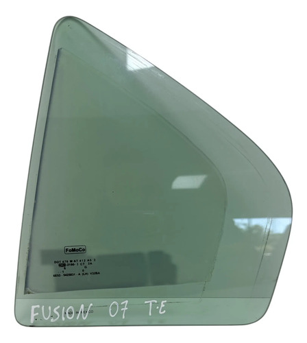 Vidro Fixo Porta Traseira Esquerda Ford Fusion 2006 A 2008