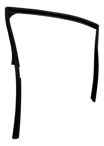 Canaleta Porta Traseira Esquerda Ford Fusion 2006 2007 2008 Preto