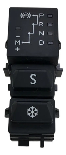 Chave Botão Seletor Câmbio Peugeot 208 2021 A 2025